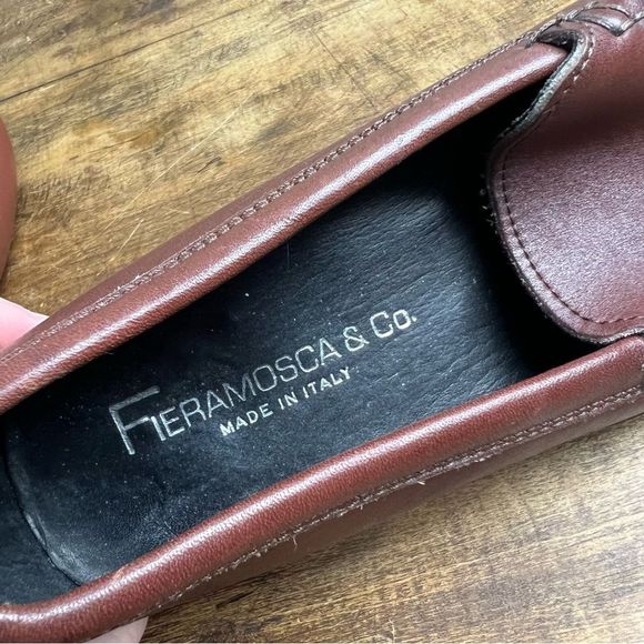 Fieramosca & Co Women’s brown moc loafers - Picture 9 of 10